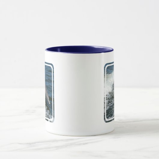 Tasse de café sauvage de dauphin (Centre)