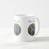 Tasse de café sauvage de fleur sauvage d'iris (Devant droit)