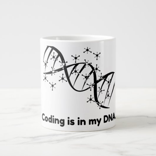Tasse de café scientifique pour programmeur avec ' (Devant)