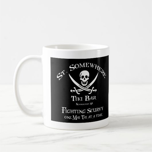 Tasse de café Scurvy de combat (Gauche)