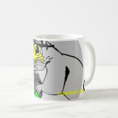 Tasse de café secrète d'écureuil (Devant droit)