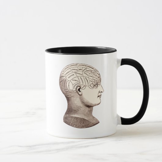 Tasse de café sectionnelle de cerveau (Droite)