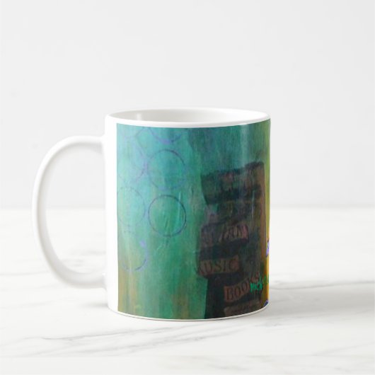 Tasse de café s'embranchant conception avec la (Gauche)