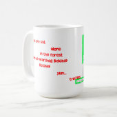 Tasse de café signée de Warthog (Devant gauche)
