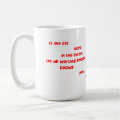 Tasse de café signée de Warthog (Gauche)
