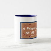 Tasse de café sincère d'amitié (Centre)