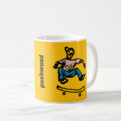 tasse de café skateboard (Devant droit)