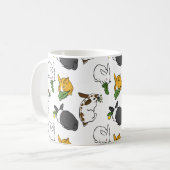 Tasse de café Snacking de lapins (Devant gauche)