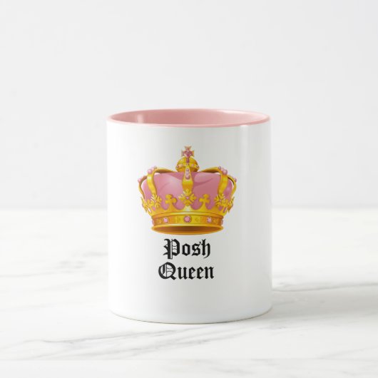 Tasse de café snob de la Reine, Poshmark, snob, (Centre)