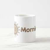 Tasse de café Soleil du matin (Centre)
