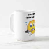 Tasse de café soumise à une contrainte (Devant gauche)