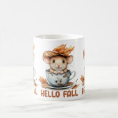 Tasse de café Souris d'Automne (Centre)