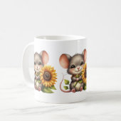 Tasse de café Souris d'Automne (Devant gauche)