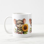 Tasse de café Souris d'Automne (Gauche)
