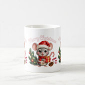 Tasse de café Souris de Noël (Centre)