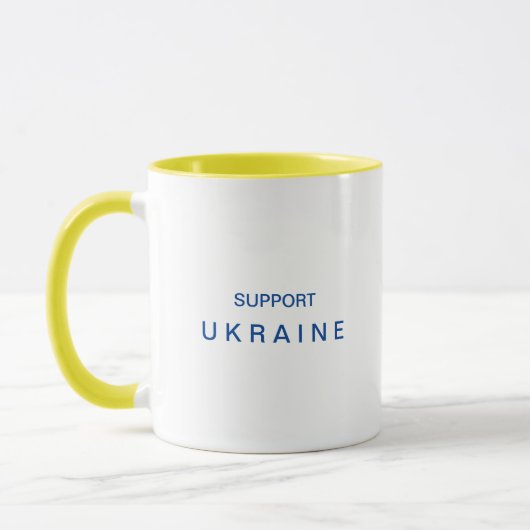 Tasse de café Soutien à l'Ukraine (Gauche)