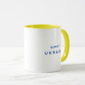 Tasse de café Soutien à l'Ukraine (Devant droit)