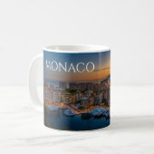 Tasse de café souvenir de Monaco (Devant gauche)
