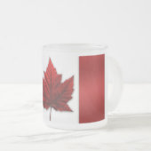 Tasse de café souvenir du drapeau du Canada Mug Ca (Devant droit)