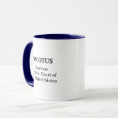 Tasse de café SPCOTUS Cour suprême (Devant gauche)