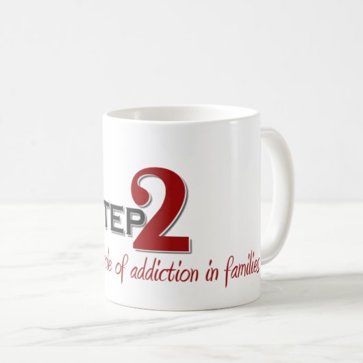 Tasse de café STEP2 avec Tagline (Devant droit)