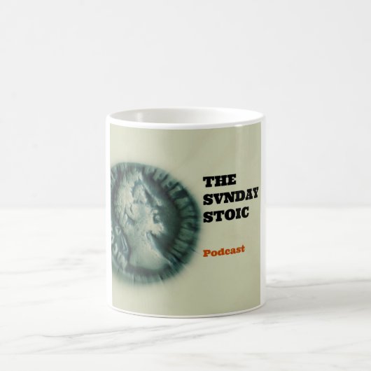 Tasse de café stoïque de dimanche (Centre)