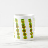 Tasse de café - streptocoque (vert sur le blanc) (Centre)