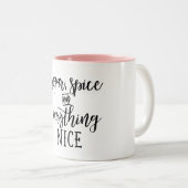 Tasse de café - sucre, épice, tout Nice, (Devant droit)