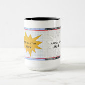 Tasse de café superbe de fille (Centre)