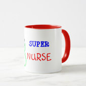 Tasse de café superbe d'infirmière de stéthoscope (Devant droit)