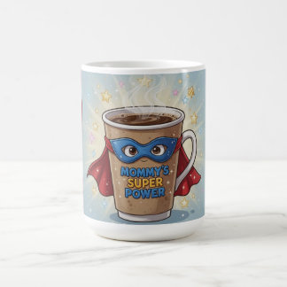 Tasse de café Superpuissance de Maman