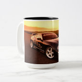 Tasse de café supra de coureur d'importation (Devant gauche)