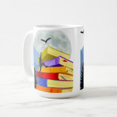 Tasse de café sur l'alphabétisation (Devant gauche)