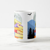 Tasse de café sur l'alphabétisation (Centre)