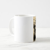 Tasse de café sûre rapide d'annonce de fusil (Devant gauche)