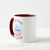 Tasse de café Surf Car (Devant gauche)