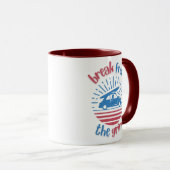 Tasse de café Surf Car (Devant droit)