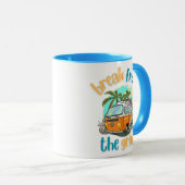 Tasse de café Surf Van (Devant droit)