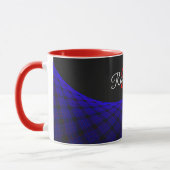Tasse de café tapis espace géométrique (Gauche)