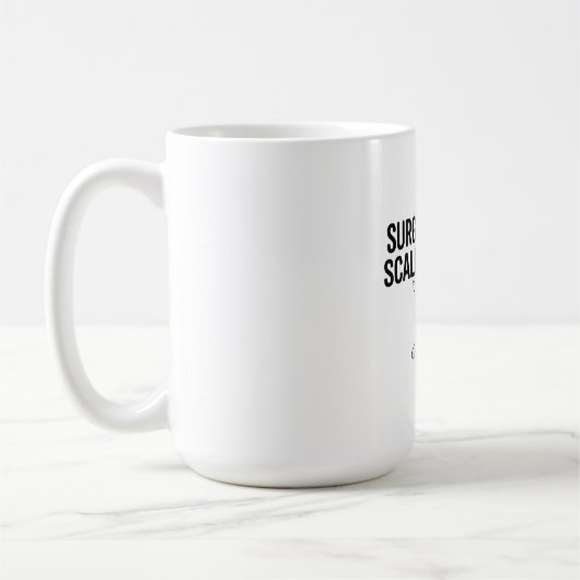 Tasse de café Tech Chirurgicale Scalpel S'il Vous (Gauche)