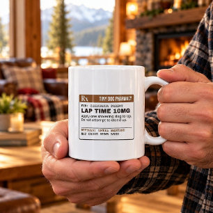 Tasse de café 'Temps sur les genoux 10mg Ne pas es