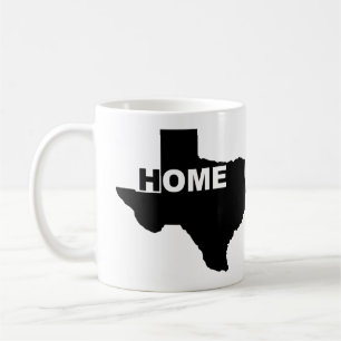 Tasse de café Texas Maison Loin de chez soi Mug de
