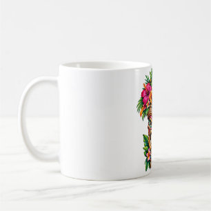 Tasse de café Tiki Couronne de Frangipanier