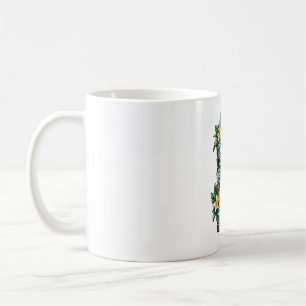 Tasse de café Tiki Deep Teal Reef