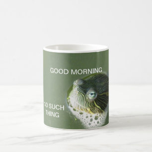 Tasse de café timide de tortue