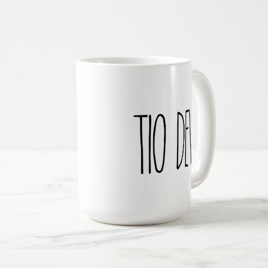 Tasse de café TIO DEVI sur mesure RAE DUNN (Devant droit)
