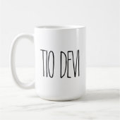 Tasse de café TIO DEVI sur mesure RAE DUNN (Gauche)