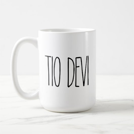 Tasse de café TIO DEVI sur mesure RAE DUNN (Gauche)