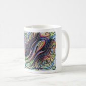 Tasse de café tirée par la main #anxiety de (Devant droit)