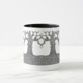 Tasse de café tordue d'arbres (Centre)